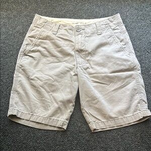 Old Navy Gray Flat Front Shorts